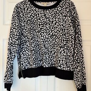 Michael Kors Collection Black and White Sweater